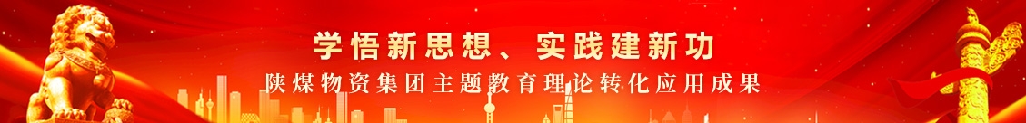 學(xué)悟新思想、實(shí)踐建新功—陜煤物資集團(tuán)主題教育理論轉(zhuǎn)化應(yīng)用成果